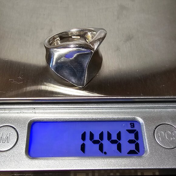 Sterling Silver FORGIVE Band Ring - Picture 10 of 12